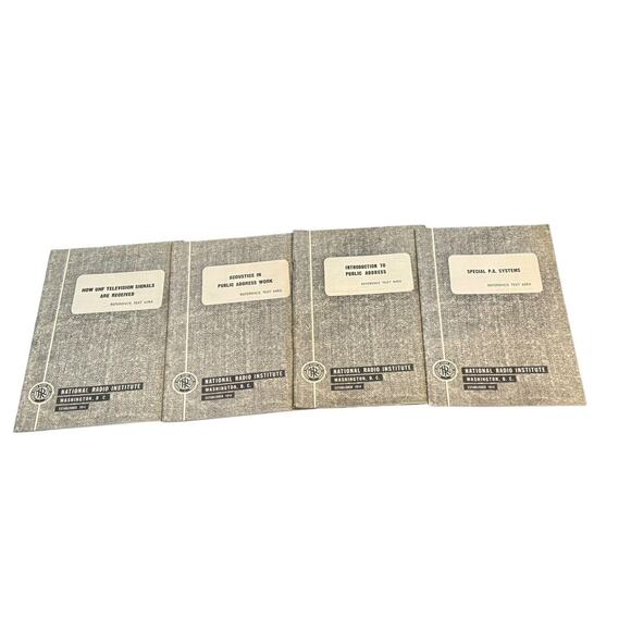 National Radio Institute Booklets (Lot of 20) VTG Circuit Reading Course READ - Picture 7 of 7